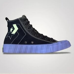 Converse Untitl3D Dramatic Night Rare High Top Sneakers M. 6. Unisex